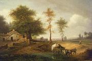 Caspar David Friedrich landscape oil painting